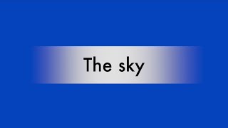 [I/M#12] The sky