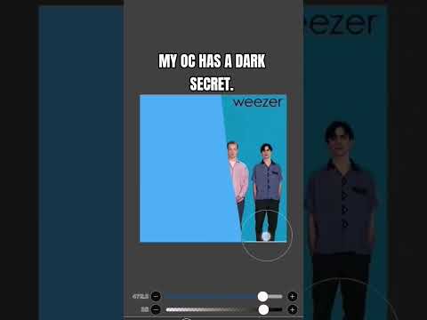 my oc has a dark secret.. #dance #weezer #getweezered