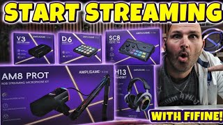 Budget Streaming Setup That Doesn't Feel Cheap | FIFINE Full System