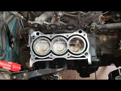 Rebuilding a Geo metro engine in place! Quick and Dirty :D