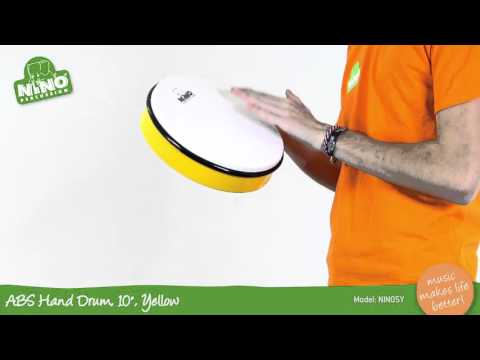 ABS Hand Drum 10" - Yellow - NINO5Y