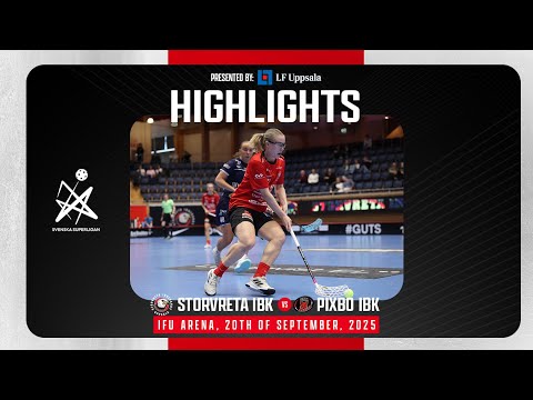 Highlights Storvreta IBK vs Pixbo IBK