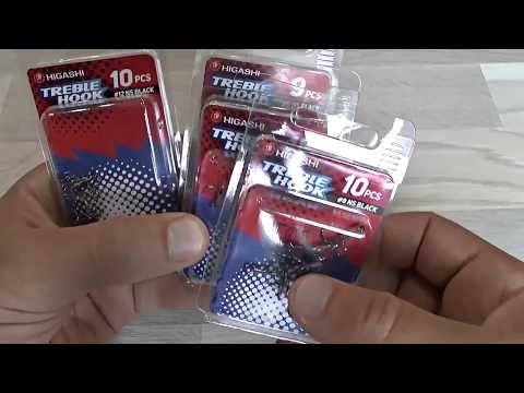 Тройники Higashi Treble Hook TH-1 🎣  рассматривайте с «Водником»