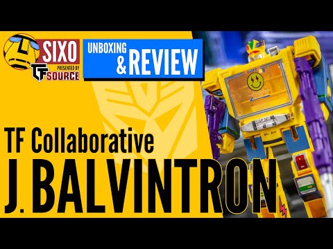 UNBOXING &amp; REVIEW: Transformers Collaborative J. Balvintron