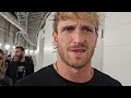Logan Paul PISSED OFF Anthony Joshua during, Jake Paul BROKEN JAW