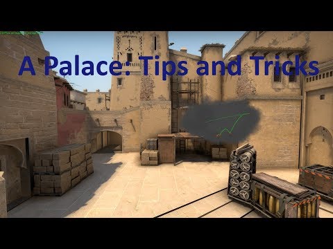 CS:GO: Nades from Palace (One way smoke!) - Tips and Tricks for Palace control on Mirage