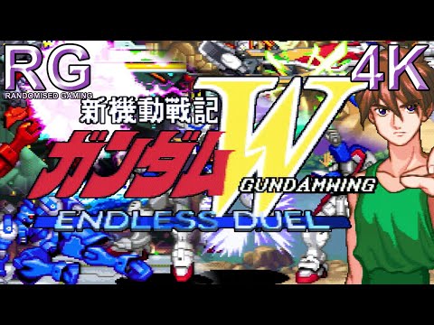 Mobile Suit Gundam Wing: Endless Duel - Super Nintendo - Intro & playthrough as Wing Zero [4K60]