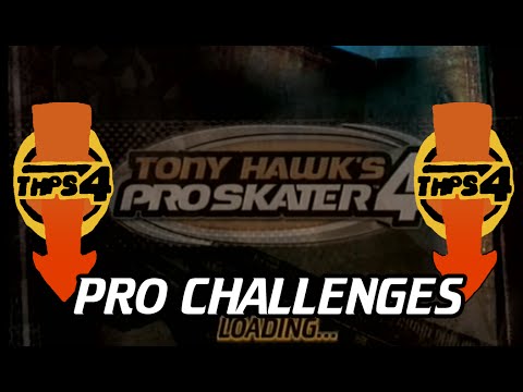 Xin Plays: Tony Hawk's Pro Skater 4 (PS2): Part 9: Pro Challenges