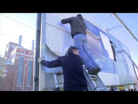 The Ford B-MAX see-through billboards