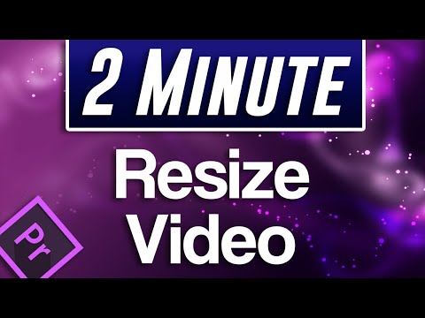 Premiere Pro : How to Resize Video Clips and Images (Fast Tutorial)