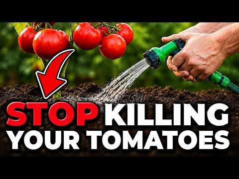 The TOMATO Watering Mistake SILENTLY Destroying Your Harvest Right Now | Gardening tips