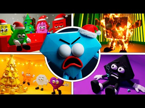 Save The Shapes Christmas Update – All NEW Secrets + Secret Ending (Showcase)