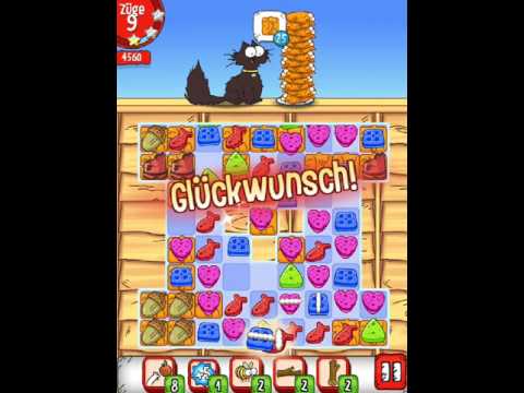 Simons Cat - Crunch Time - Level 197 - No Boosters (by match3news.com)