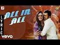 All In All Azhagu Raja All In All Lyric Karthi Kajal