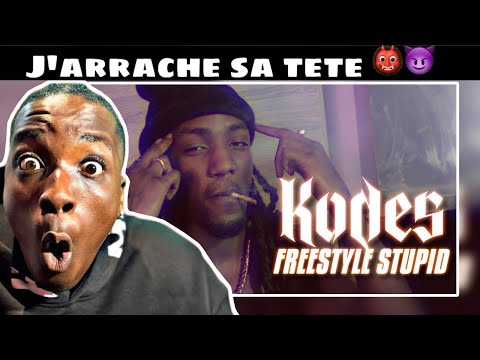 American Reaction To Kodes - Freestyle Stupid