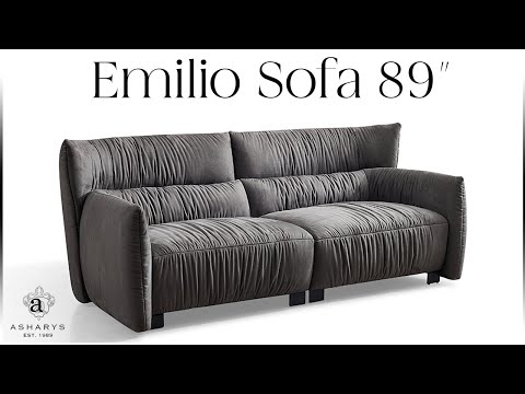 Emilio Sofa 89″ by Ashary's Design
