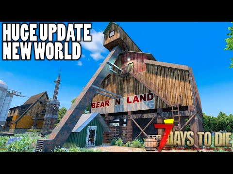 Day 1 Big Early Game Changes Update | 7 Days to Die Alpha 21 Gameplay | Part 1