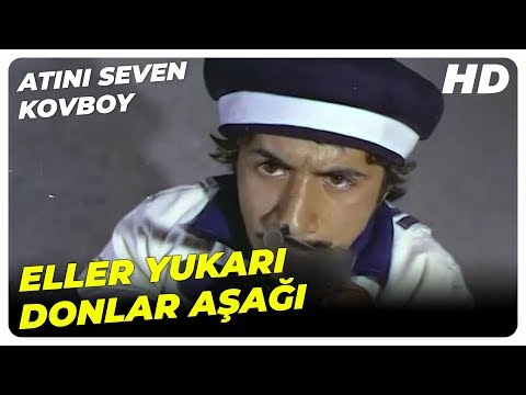 Atını Seven Kovboy - Daltonlar Banka Soygununda! | Sadri Alışık Eski Türk Komedi Filmi