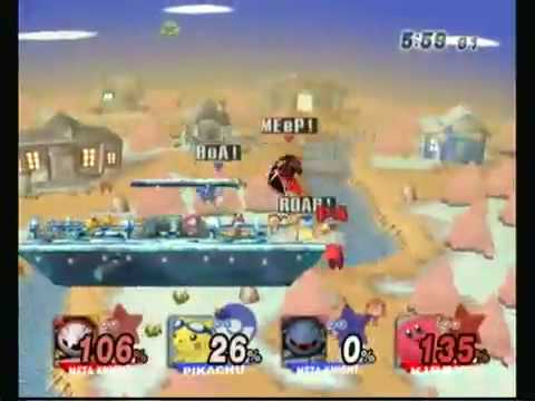 Grand Finals - NinjaLink (Pikachu) & Korn (Metaknight)  vs Chu (Kirby) & Meep (Metaknight) 5