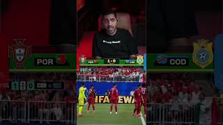 يااااا عمريييي الكونغو تعادل البرتغال في نهاية الشوط الأول !!!