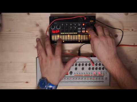 Roland Tr-09 and Korg VolcaBeats - The Doubledrummachine  (Riamiwo StudioVlog 16)