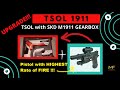 TSOL m1911: GEARBOX set SWAP with SKD m1911 - DIY upgrade TSOL Electric Water Gel Blaster Eps.2