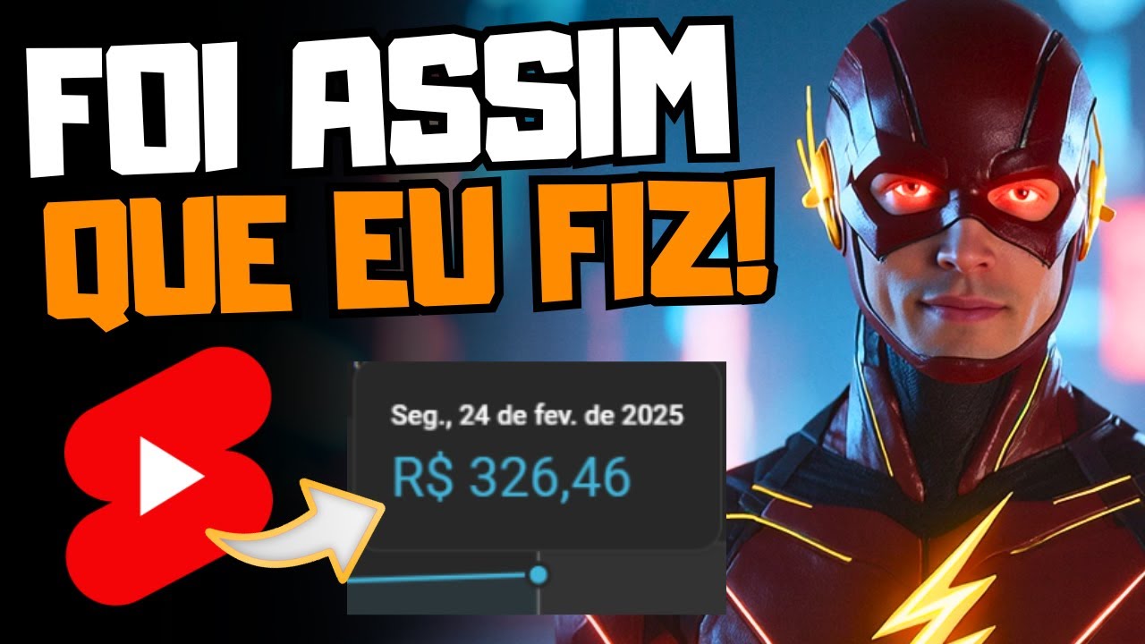 Como Encontrei Um Nicho Viral de Shorts Que Me Paga 300R$/DIA