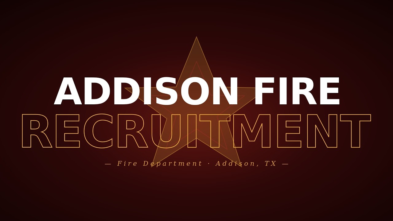 Public safety recruitment videos — Addison Fire Department recruitment film by Tone Films
