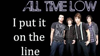 Return The Favor - All time low (Lyrics on screen)
