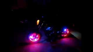 preview picture of video 'Raw design wheel lights, Pony, SKYGO motorcycle'