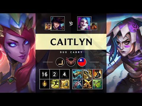 Caitlyn ADC vs Jinx - TW Grandmaster Patch 25.11