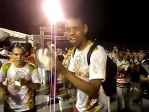 Desenho tamborim X-9 Paulistana 2012