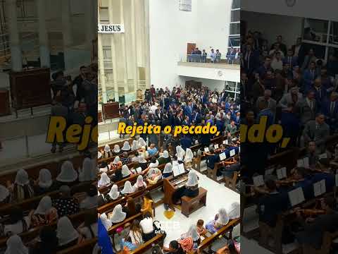 ❤️ PARTE 01 • CCB CENTRAL DE HORTOLÂNDIA/SP • SE FORES TENTADO • CCB HINO 247