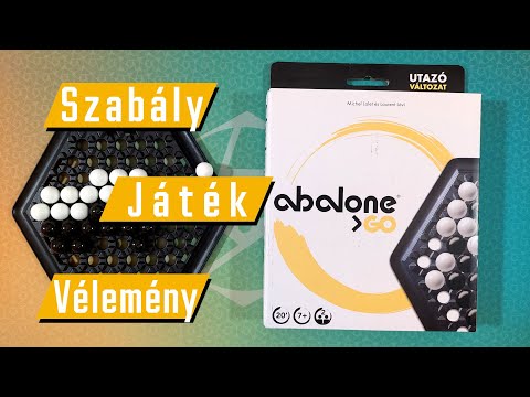 ️Legjobb utazós játék 2 embernek️ | Abalone Go | Végigjátszás | Játékszabály - PumiGame