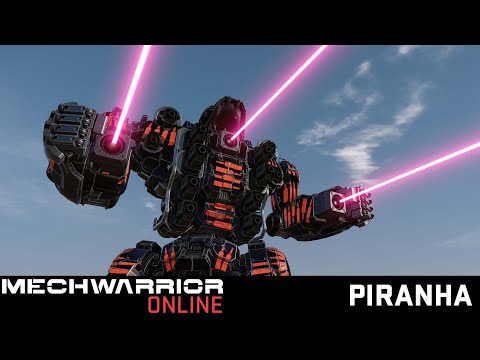 DANGER FISH - Piranha - Mechwarrior Online