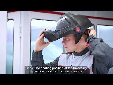 SATA breathing protection system - Preparation of the SATA air vision 5000 (EN)