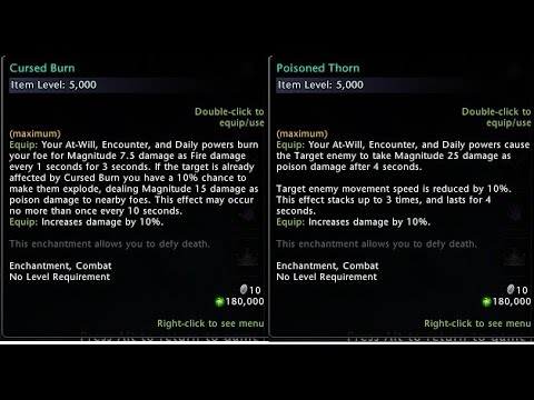 Neverwinter - Cursed Burn vs Poisoned Thorn - Which is Better?