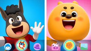 Video Call | Fun Story for Kids | Police Cartoon | Sheriff Labrador
