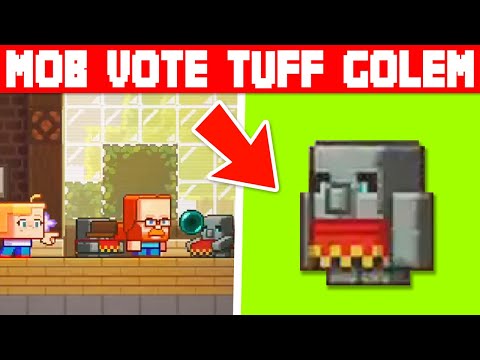 NUOVO MOB: TUFF GOLEM - Minecraft Live MOB VOTE 2022