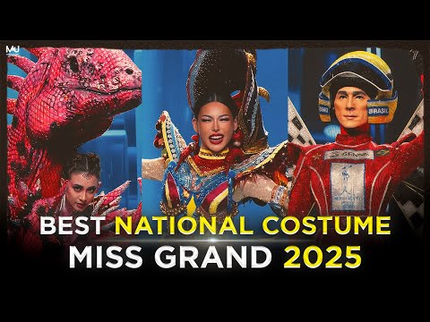 TOP 20 Best in NATIONAL COSTUME at Miss Grand International 2025!