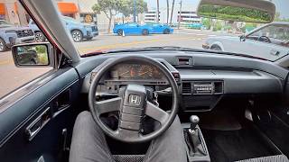 1983 Honda Prelude (5-Speed 2nd Gen) - POV Driving Impressions