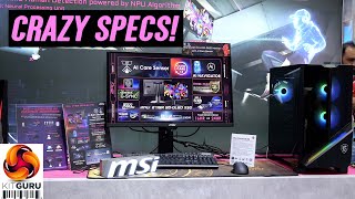 Computex 2025: MSI Shows 600Hz Monitor, Spikeless Mobos, AI Touch Coolers