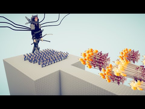 100x SKELETON WARRIORS + GIANT REAPER KING vs EVERY GOD - Totally Accurate Battle Simulator TABS