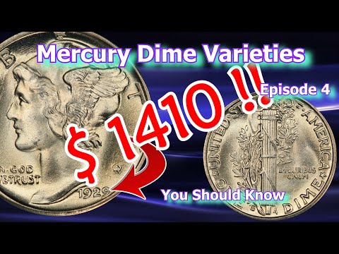 Mercury Dime Varieties You Should Know Ep. 4 - 1931, 1929, 1940