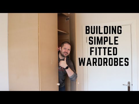 How to build fitted wardrobes  #joinery #carpentry #woodworking