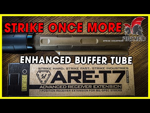 Strike Industries ARE-T7 Enhanced Buffer Tube VS Mil-Spec AR15/AR10
