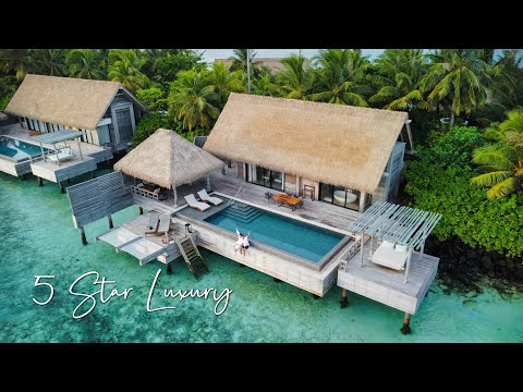 WALDORF ASTORIA MALDIVES 🇲🇻 ITHAAFUSHI • Best man-made island? • Resort Tour & Review • 4K