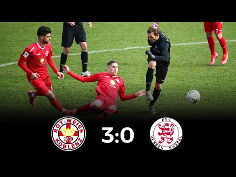 Highlights: TuS Rot Weiß Koblenz vs KSV Hessen Kassel