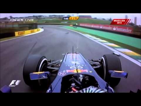 Sebastian Vettel F1 World Champion Brasilien 2012 / Vettel vs Alonso WM Fight 2012/Dramatic Race