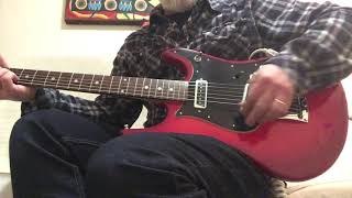 Video thumbnail for 1972 Epiphone ET-270 Electric Guitar Vintage Japan Like Kurt Cobain Nirvana by johnnyangel69